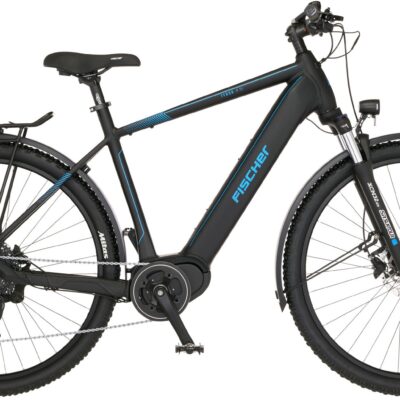 FISCHER Fahrrad E-Bike »TERRA 4.5i 522«, 10 Gang, Shimano, Deore, Mittelmotor 250 W, (mit Akku-Ladegerät-mit Schloss-mit Werkzeug)