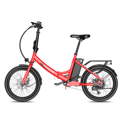 FAFREES F20 Leichtes Elektrofahrrad 36V 16.75Ah Akku 250W Motor 20×1,95-Zoll-Reifen 90-110KM Maximale Reichweite 120KG Maximale Belastung Stadt Faltbares Elektrofahrrad