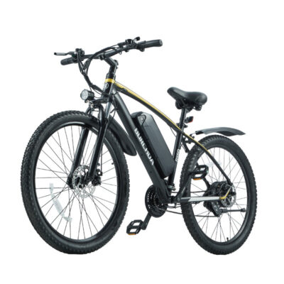BURCHDA RX60 Elektrofahrrad Upgrade-Modelll 48V 15AH Batterie 800W Motor 27,5*2,8-Zoll-Reifen 60-70KM Max. Kilometerleistung 200KG Max. Belastung Mountain E-Bike