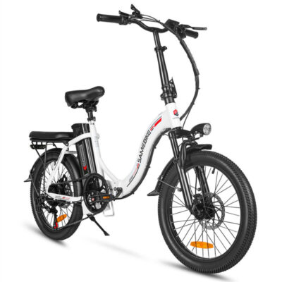 SAMEBIKE CY20 Elektrofahrrad 36V 12AH Batterien 350W Motor 20 Zoll 40KM Maximale Reichweite 150KG Maximale Belastung Klappbares Elektrofahrrad