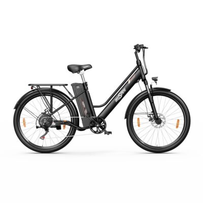 ONESPORT OT18 Elektrofahrrad Upgrade-Version 7-Gang 36V 14.4Ah Akku 250W Motor 26-Zoll-Reifen 40-60KM maximale Kilometerleistung 135KG maximale Tragkraft Elektrofahrrad