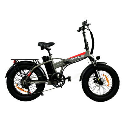 BAOLUJIE BLJ-DZ2001 48V 12,5Ah Batterie 500W Motor 20*4,0 Zoll Reifen 35KM Reichweite 150KG Max. Belastung Faltbares Elektrofahrrad