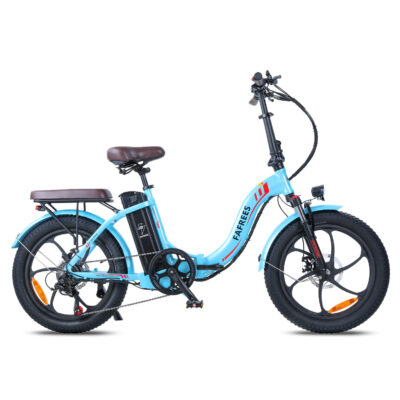 FAFREES F20 PRO Elektrofahrrad 36V 18AH Batterie 250W Motor 20×3.0-Zoll-Reifen Höchstgeschwindigkeit 25KM/H Maximale Reichweite 120-150KM Maximale Belastung 150KG Klappbares Elektrofahrrad