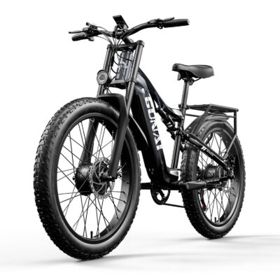 GUNAI GN68 Elektrofahrrad, 48V 17.5AH Samsung-Akku, 2000W Motor, 26*3 Zoll Reifen, maximale Reichweite von 60-90 KM, maximale Last von 150KG, elektrisches Fahrrad