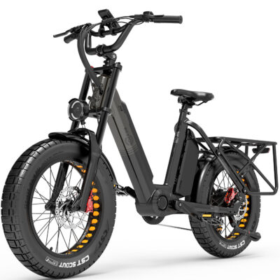 Bezior X500Max 37,5 Ah 48V 750W BAFANG Motor Elektrofahrrad 20 Zoll Kilometerstand von 100-220 km Maximale Belastung 200 kg