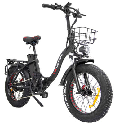 DRVETION CT20 48V 10AH Samsung Akku 750W Motor 20*4,0 Zoll Fette Reifen 40-60KM Max. Reichweite 150KG Max. Belastung Faltbares Elektrofahrrad