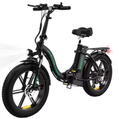 KOOLUX BK6S 36V 15AH Batterien 250W Motor 20-Zoll Reifen 35-90KM Maximale Kilometerleistung 120KG Maximale Belastung Elektrofahrrad