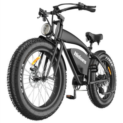 HIDEOS HD-B3 Elektrofahrrad 48V 18.2AH Batterie 1200W Motor 26-Zoll-Räder mit Speichen Maximale Reichweite von 50-60KM Maximale Belastung von 90KG