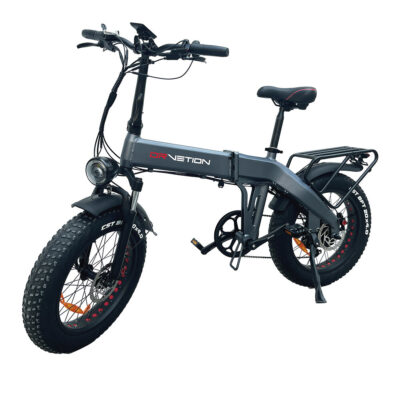 DRVETION BT20 Elektrofahrrad mit 750 W Motor, 48 V 10 Ah Akku, 20 * 4,0 Zoll Reifen, max. Reichweite von 40-60 km und max. Belastung von 200 kg, faltbares Elektrofahrrad.