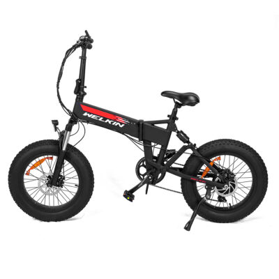 WELKIN WKES001 mit 48V 10,4AH Batterie, 500W Motor, 20×4,0 Zoll Reifen, mechanische Scheibenbremse, Reichweite von 25-32km