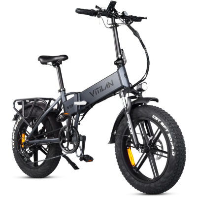 Vitilan V3 2.0 Elektrofahrrad 48V 13AH 750W Motor 20*4,0 Zoll Reifen 50KM maximale Reichweite 150KG Maximale Last Elektrisches Faltrad