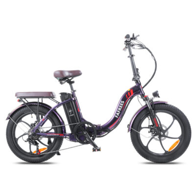 FAFREES F20 PRO Elektrofahrrad 36V 18AH Batterie 250W Motor 20×3.0-Zoll-Reifen Höchstgeschwindigkeit 25KM/H Maximale Reichweite 120-150KM Maximale Belastung 150KG Klappbares Elektrofahrrad