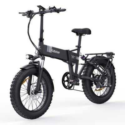 Ridstar H20 Elektrofahrrad 48V 15AH Batterie 1000W Motor 20 * 4,0 Zoll Reifen 60-80KM maximale Reichweite 150KG maximale Belastung Faltbares Elektrofahrrad