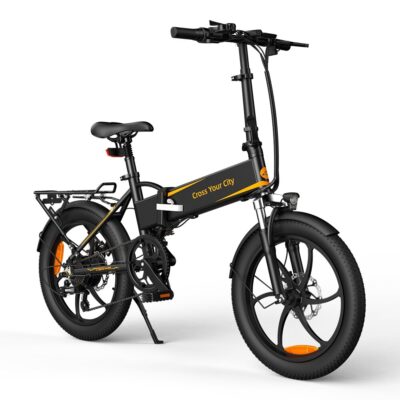 ADO A20 XE mit 36V 10,4AH Batterie, 250W Motor, zertifizierter Beleuchtung, Geschwindigkeit von 25KM/H, Reichweite von 80KM.