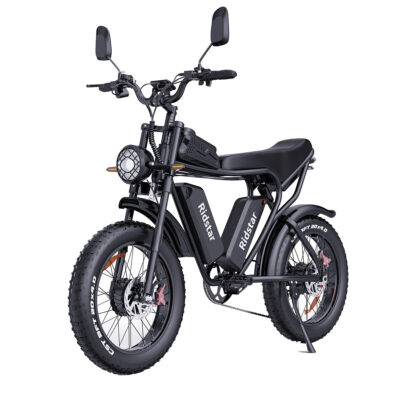 Ridstar Q20 Pro Elektrofahrrad mit 52V 20AH*2 Dual-Batterien, 1000W*2 Dual-Motoren, 20-Zoll-Reifen, maximaler Reichweite von 150-180KM und einer maximalen Last von 150KG.