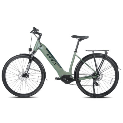 FAFREES FM9 Elektrofahrrad mit 250W Mittelmotor, 36V 15Ah Akku, 700C * 45C Reifen, maximale Reichweite von 100-120KM, maximale Belastung von 150KG, Stadt-Elektrofahrrad