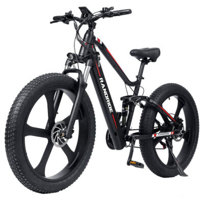 RANDRIDE YX90M Elektrofahrrad 48V 13.6AH 1000W Elektrofahrrad 26 Zoll 70-90KM Reichweite Maximale Belastung 150KG