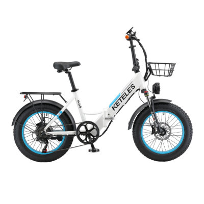 KETELES KS9 Elektrofahrrad 48V 18AH Batterie 1000W Motor 20*4.0inch Reifen 65KM Maximale Reichweite 200KG Maximale Belastung Faltbares Elektrofahrrad