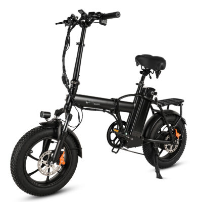 CMACEWHEEL AC16 Elektrofahrrad 48V 18AH 350W 16 Zoll 60-80KM Reichweite Maximale Belastung 100KG