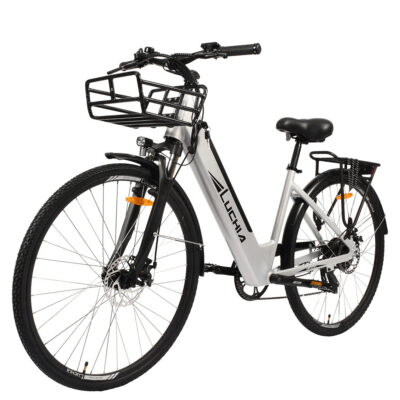 LUCHIA ARTURO Elektrofahrrad 36V 10AH 250W Elektrofahrrad 700C“*35C Reichweite von 60 km Maximale Belastung von 120KG