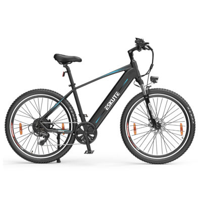 ESKUTE Neptun E-Mountainbike mit Trittfrequenzsensor, elektrisches Fahrrad 36V 14,5AH 250W BAFANG Motor, 27,5 * 2,1 Zoll 55-60 KM Reichweite 120KG Max Load Geschwindigkeitssensor