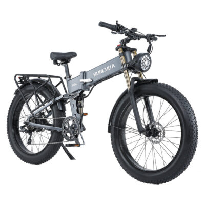 BURCHDA R5 PRO Elektrofahrrad 48V 20AH Batterie 1000W Motor 26*4.0 Zoll Reifen 70-90KM Reichweite 180KG maximale Belastung Klappbares Elektrofahrrad