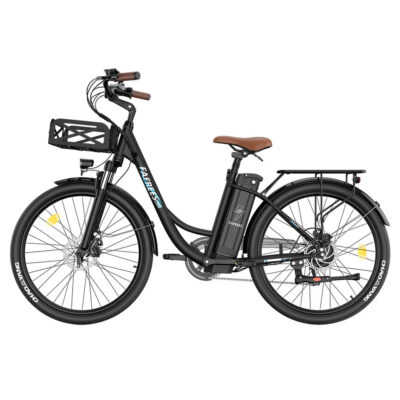 FAFREES F26 Elektrofahrrad 36V 20.3AH Batterie 250W Motor 26 Zoll Reifen 800-100KM Maximale Kilometerleistung 120KG Maximale Belastung Elektrofahrrad
