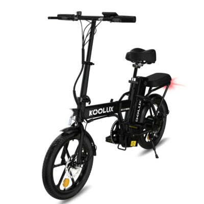 KOOLUX BK5S mit 36V 10,4AH Batterien, 250W Motor, 16-Zoll-Reifen, 35-70KM Maximale Reichweite und 100KG maximale Belastung.