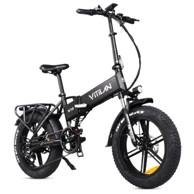 Vitilan V3 2.0 Elektrofahrrad 48V 13AH 750W Motor 20*4,0 Zoll Reifen 50KM maximale Reichweite 150KG Maximale Last Elektrisches Faltrad