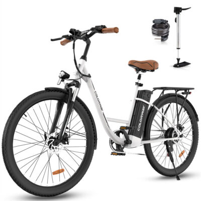 COLORWAY BK31-CW Elektrofahrrad 36V 15AH Akku 250W Motor 28-Zoll-Reifen Maximale Reichweite 45-80KM Maximale Belastung 120KG Elektrofahrrad