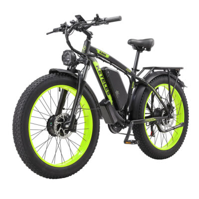 KETELES K800 Elektrofahrrad 48V 23Ah Batterie 1000W*2 Dualmotoren 26-Zoll-Reifen 50-80KM Reichweite 180KG Maximalbelastung Elektrofahrrad