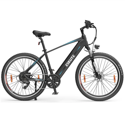 ESKUTE Neptun E-Mountain Bike Trittfrequenzsensor E-Bike 36V 14.5AH 250W BAFANG Motor Elektrofahrrad 27.5*2.1 Zoll Reichweite von 55-65KM Maximale Belastung von 125KG Fahrrad
