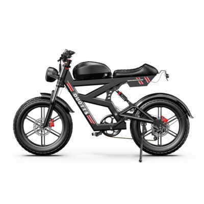 DUOTTS F20 Elektrofahrrad 52V 750W Motor 52V 27AH Batterie 20*4.0-Zoll-Reifen Maximale Kilometerleistung 100-120KM Maximale Last 150KG