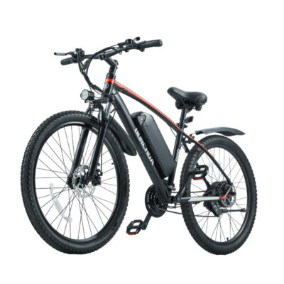BURCHDA RX60 Elektrofahrrad Upgrade-Modelll 48V 15AH Batterie 800W Motor 27,5*2,8-Zoll-Reifen 60-70KM Max. Kilometerleistung 200KG Max. Belastung Mountain E-Bike