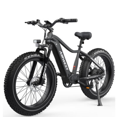 AIRWEST PIONIERE 1.1 Elektrofahrrad 48V 15AH 250W (SPITZE 750W) 26 Zoll 40-100KM Maximale Reichweite 120KG Maximale Belastung Elektrofahrrad
