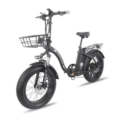 KETELES KF9 mit 1000W Motor, 48V 35AH Akku, 20-Zoll-Reifen, Ölbremsen, Farbdisplay, maximale Reichweite von 60KM und maximale Traglast von 200KG. Klappbares Elektrofahrrad.