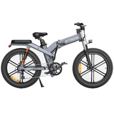 ENGWE X26 Elektrofahrrad 19,2 Ah+10Ah Doppelbatterien 1000W Faltbares Elektrofahrrad 26*4,0 Zoll breite Reifen 120-150km Kilometerleistung E Bike für Bergschneefeldstraße Dreifachfederungssystem Doppelter Ölscheibenbremsen für alle Gelände Mountain E-Bike