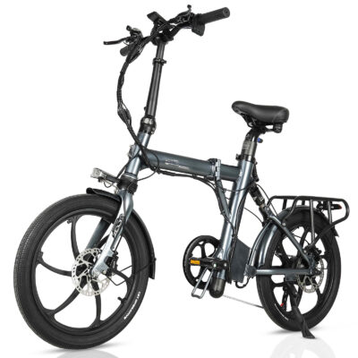 CMACEWHEEL EM20 Elektrofahrrad 36V 12AH 350W 20 Zoll 45-55KM Reichweite Maximale Belastung: 100KG